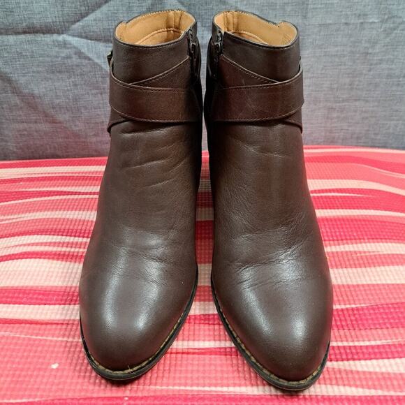%Vionic Women's Upright Trinity Ankle Boot Chocolate US Size 11 / D7 - Picture 2 of 14